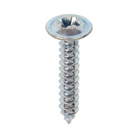 Metal Tapping Screws - PZ - Flange - Self-Tapping - Zinc